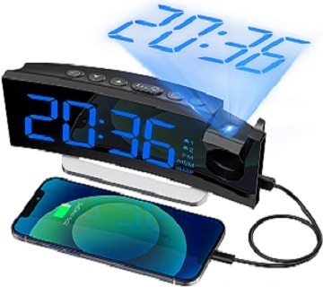 Simalac Projection Alarm Clock