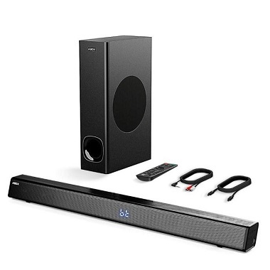 Sony HT-S350 Soundbar for TV 34 Inch 120W 2.1 Channel Speaker