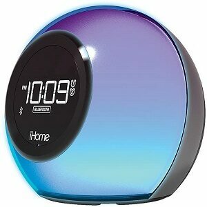 iHome iBT29BC Bluetooth Color Changing Dual Alarm Clock