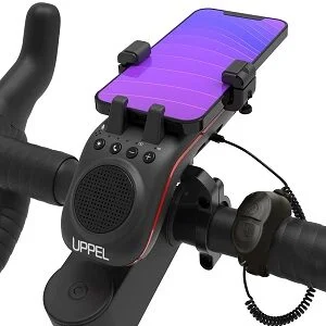 UPPEL Multifunctional Bike Speaker 10 in 1 LED Light Power Bank