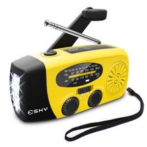 Esky Solar Weather Radios