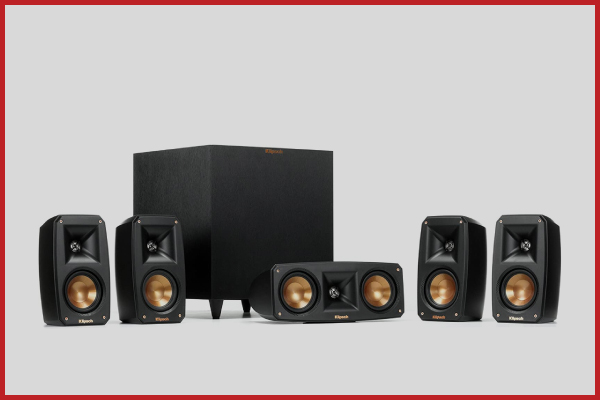 1. Klipsch Black Reference Theater Pack 5.1 Surround Sound System