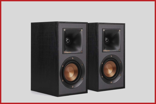 10. Klipsch R 41M Powerful Detailed Bookshelf Home Speaker