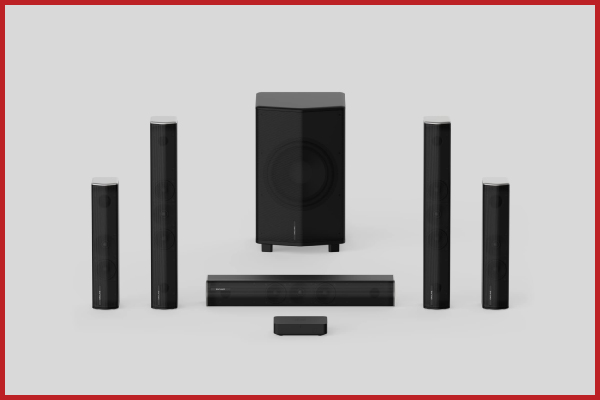 2. Enclave Audio CineHome HD 5.1 Wireless Audio Home Theater System 1