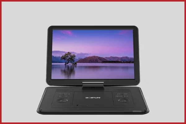 3. BOIFUN Portable DVD Player with Large HD Screen