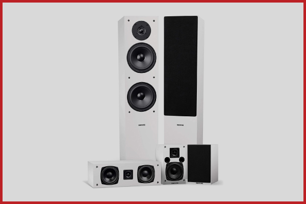 3. Fluance SXHTBWH High Definition Surround Sound Home Theater