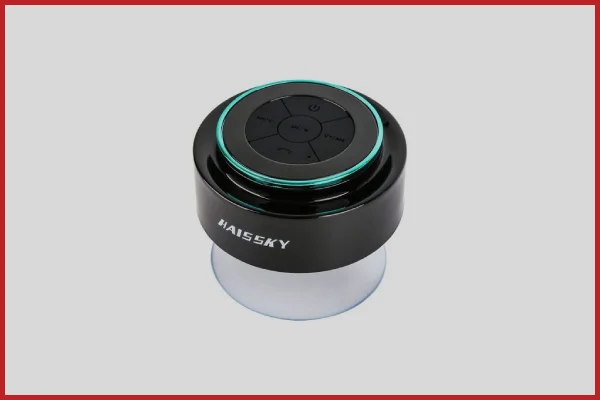 3. HAISSKY Portable Wireless Waterproof Speaker