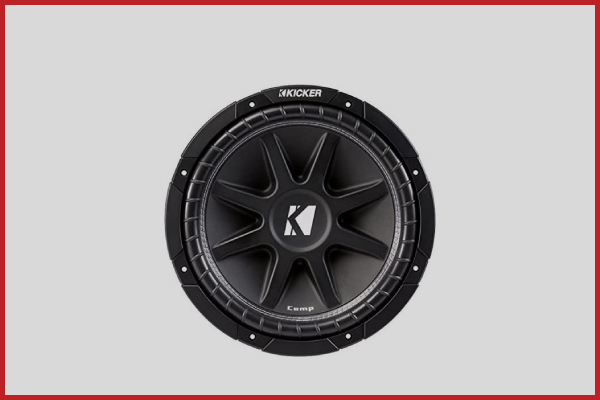 3. Kicker 43C124 12%E2%80%B3 4 Ohm COMP Series Car Audio Subwoofe