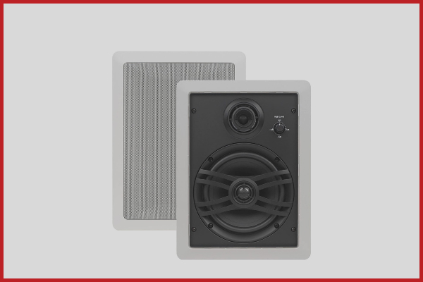 3. Yamaha Audio 3 Way In Wall Speaker System