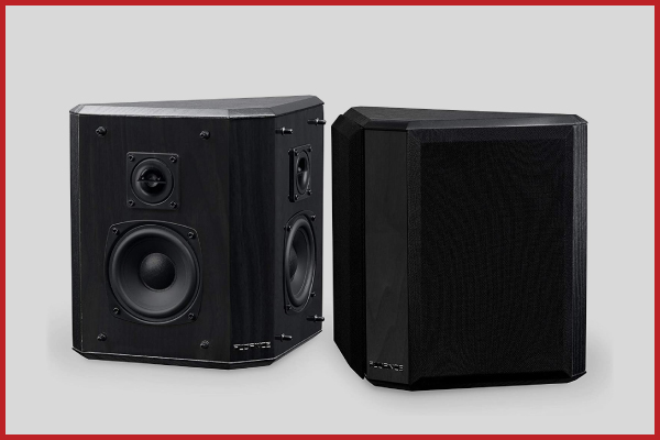4. Fluance SXBP2 Home Theater Bipolar Surround Sound Speakers