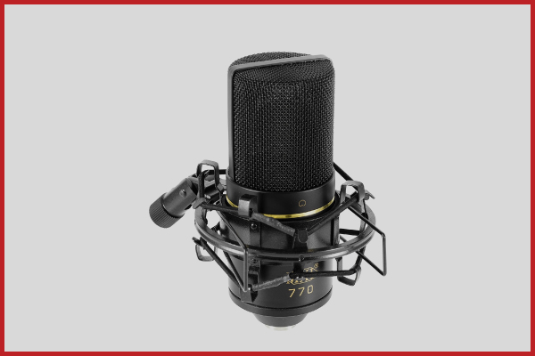 4. MXL Mics 770 Cardioid Condenser Microphone