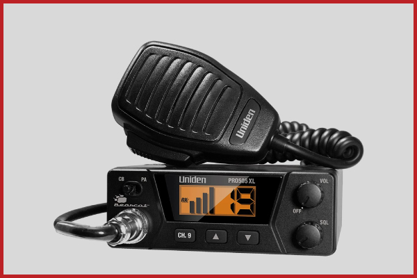 4. Uniden PRO505XL 40 Channel CB Radio