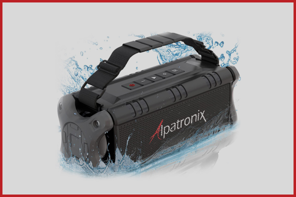 6. Alpatronix AX500 Ultra Portable Wireless Bluetooth Speaker