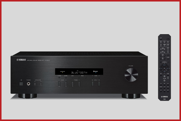 6. Yamaha R S202BL Stereo Receiver