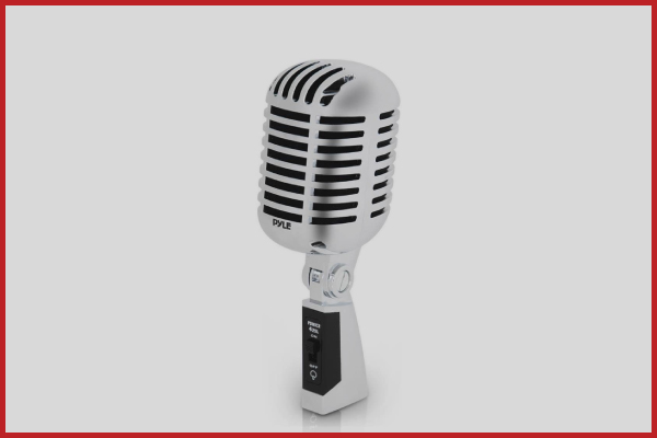 7. Classic Retro Dynamic Vocal Pyle Pro PDMICR42SL Microphone