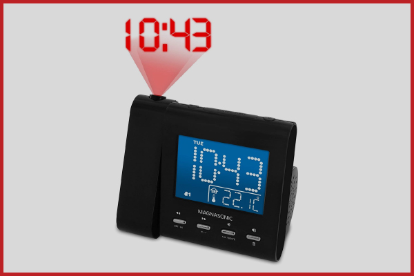 7. Electrohome Projection Alarm Clock