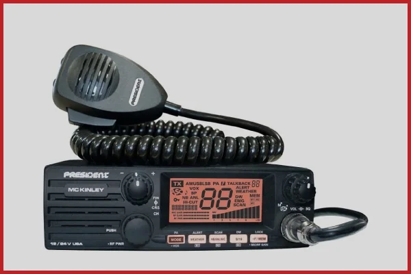 7. President McKinley USA 40 Channel CB Radio SS