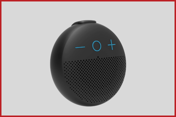 8. Best for Microphone FIODIO Wireless IPX6 Waterproof Speaker